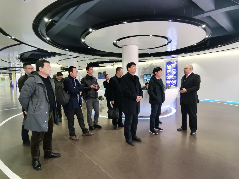九江市委常委、鄱阳湖生态科技城党工委第一书记陈和民一行到憶源科技考察调研